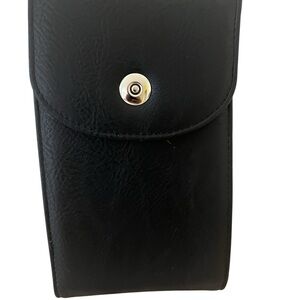 K. Carroll Black Leather Phone Case